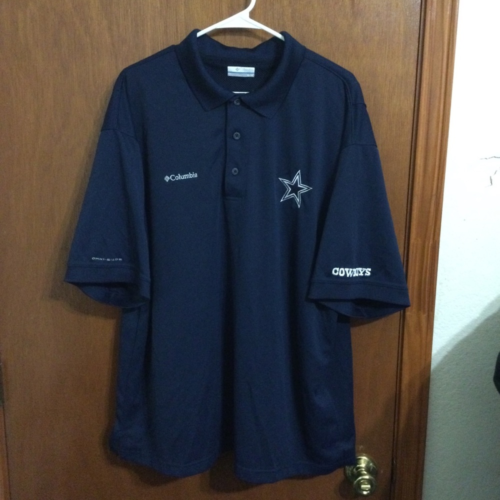 Columbia Dallas Cowboys Tamiami Polo Shirt